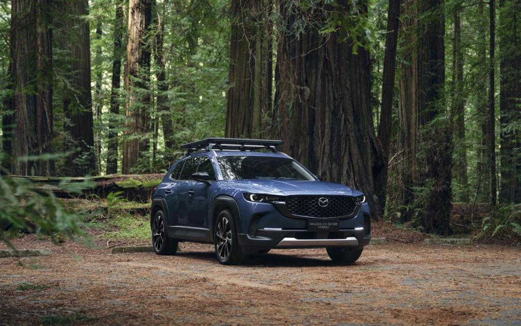 搭载四驱系统,MAZDA CX-50行也HEV广州车展即将上市