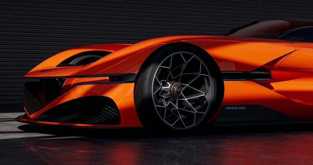 捷尼赛思X Gran Berlinetta Vision Gran Turismo概念车于巴塞罗那“Gran Turismo世界系列赛”总决赛发布