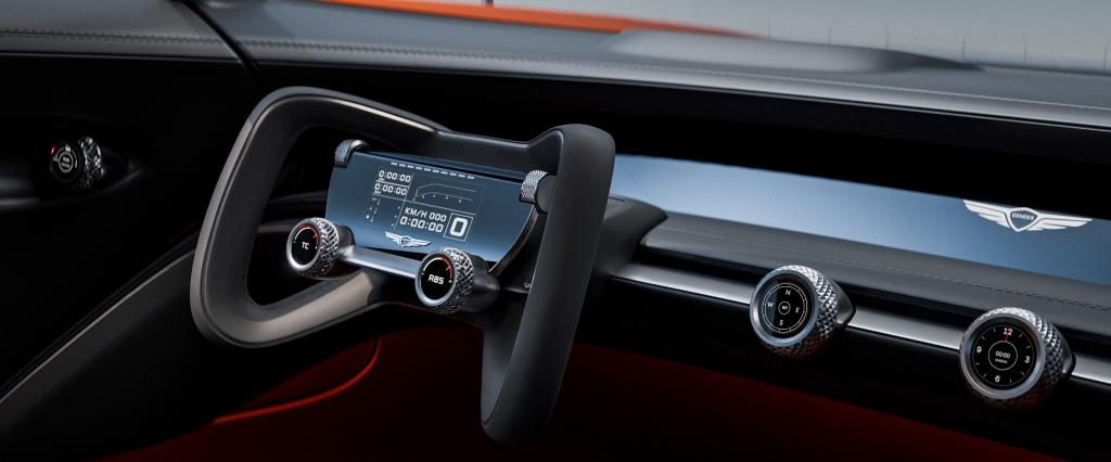 捷尼赛思X Gran Berlinetta Vision Gran Turismo概念车于巴塞罗那“Gran Turismo世界系列赛”总决赛发布