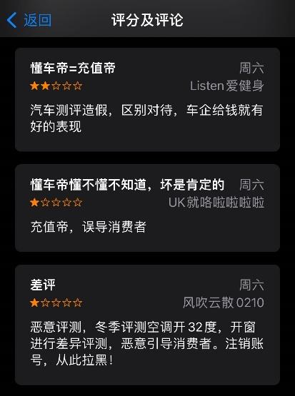 冬测结果不妨多听听用户的声音