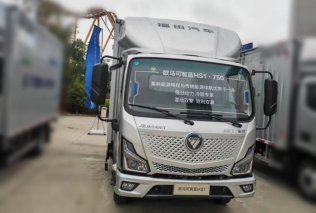 年关运输选利器，欧马可智蓝HS混动轻卡2024款整装出发！