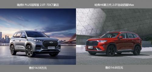 “豪装”品质的硬核较量!与第三代哈弗H6掰手腕,瑞虎8 PLUS冠军版赢麻了