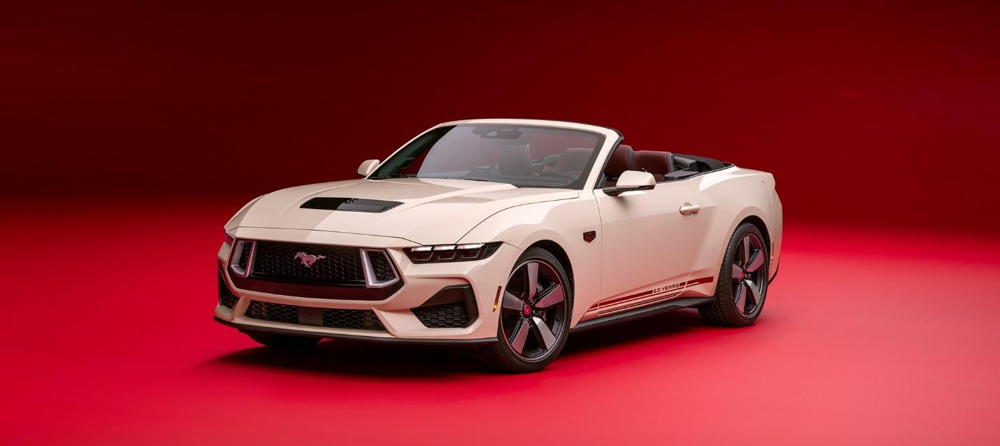 Mustang 60周年重磅官宣：60周年限量纪念版正式发布，全新Mustang体验中心即将惊艳亮相