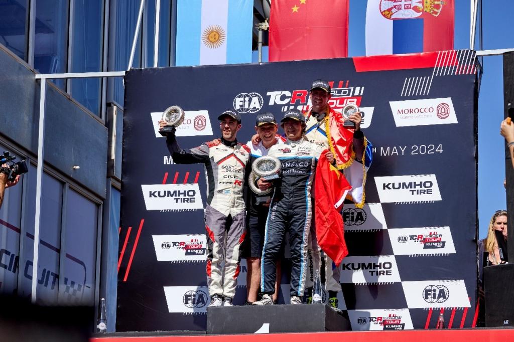 中国速度闪耀世界!2024TCR摩洛哥站领克车队包揽两回合正赛冠军