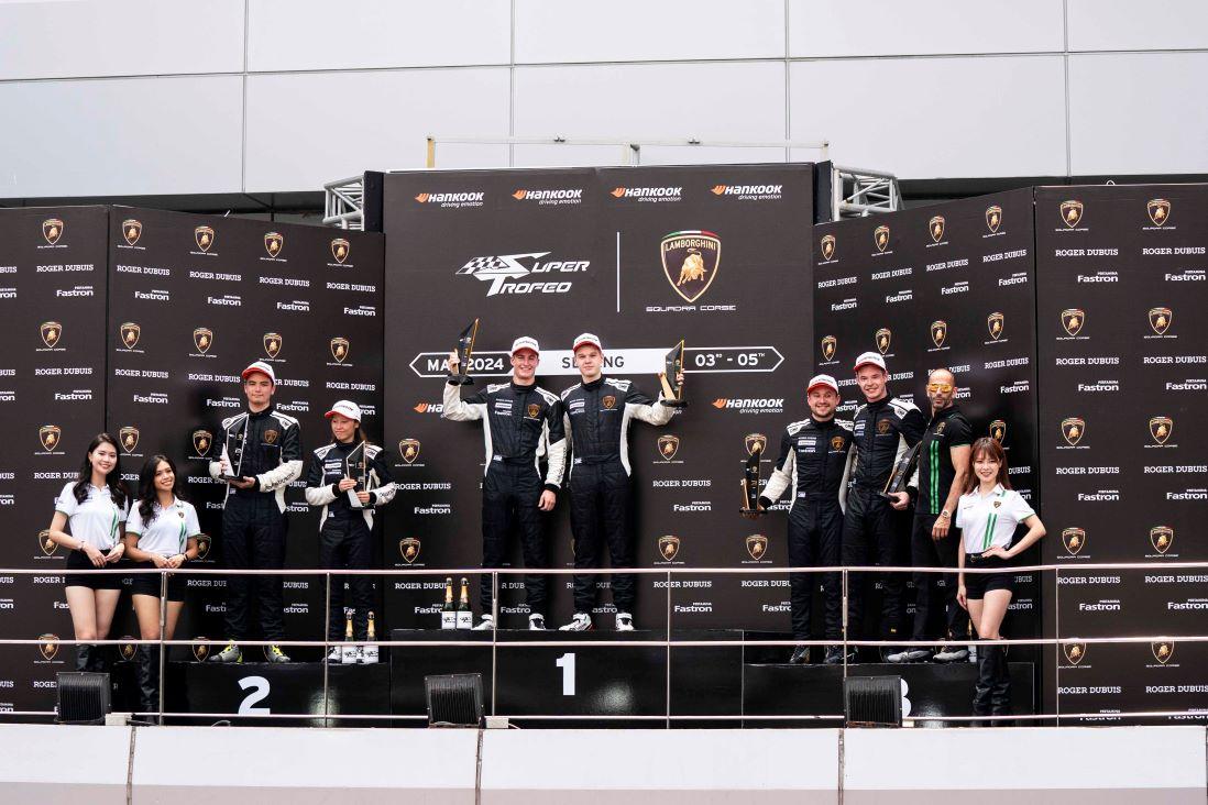 Giltrap和Osborne在Super Trofeo亚洲挑战赛马来西亚揭幕战中摘得双料冠军
