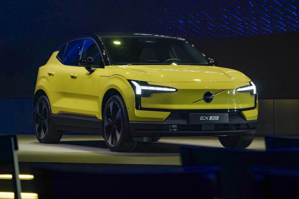 售价20.08万-25.58万,沃尔沃北欧高智感纯电SUV EX30正式上市