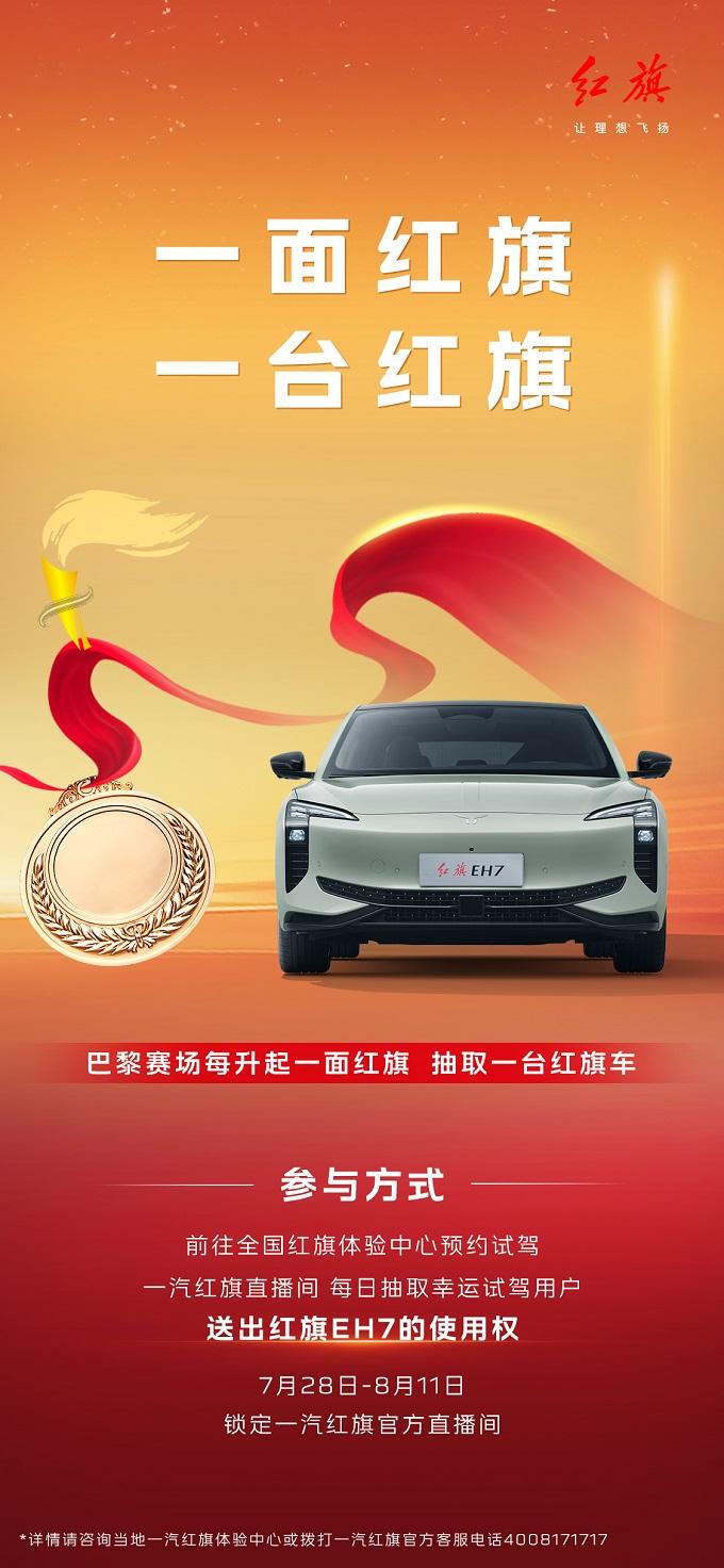首批“锦鲤”已领奖!一汽红旗向幸运粉丝交付红旗EH7