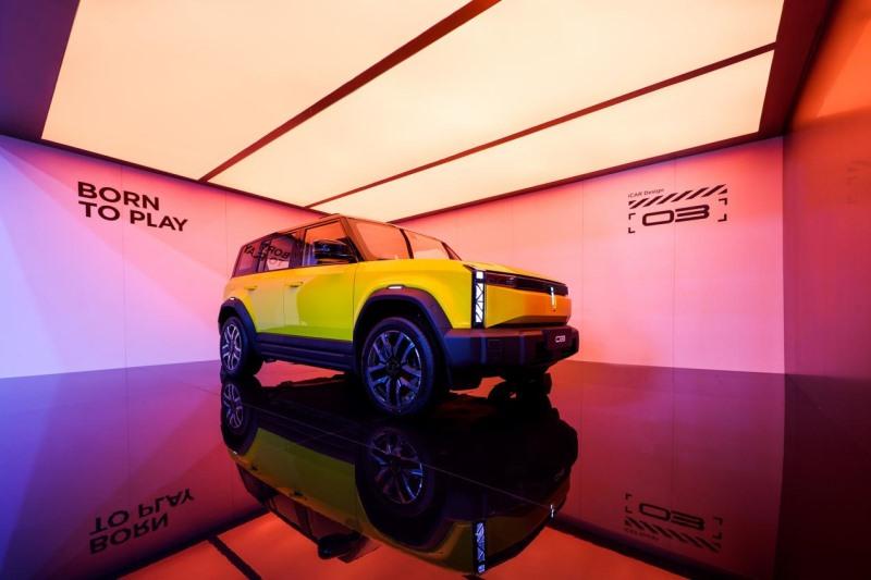 iCAR 03T重磅上市,成都国际车展iCAR 03家族高能集结