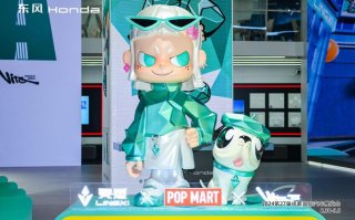潮到“冒泡”！灵悉L携手泡泡玛特联名手办惊艳成都车展