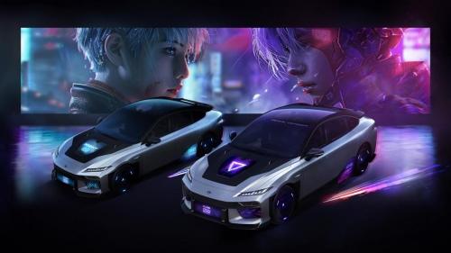 eπ007第二款定制概念车「时空闪现」,亮相成都车展