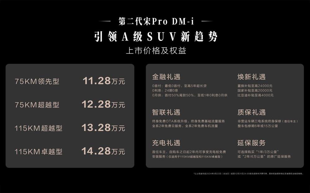大美智省值！第二代宋Pro DM-i上市 11.28万元起