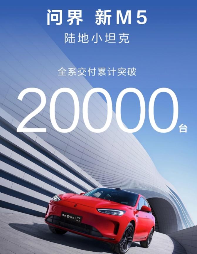 限时尊享3.8万权益,问界新M5即将升级ADS 3.0