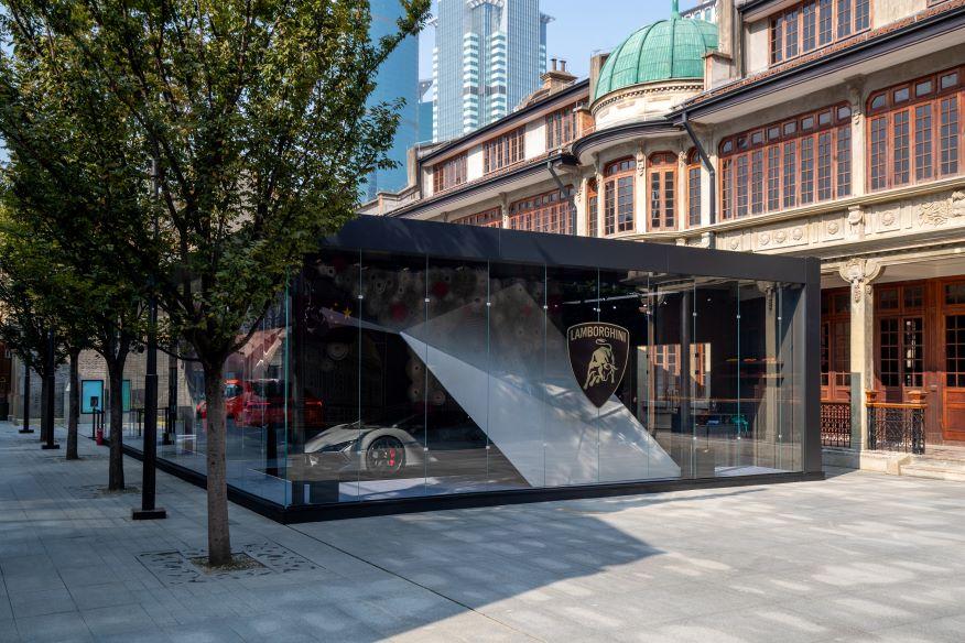 兰博基尼“POP-UP SPACE限时空间”登陆上海张园