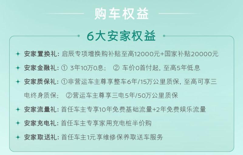 一车变N房,全新启辰VX6大平层 焕新上市!