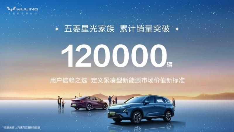 星光家族累计销量突破12万辆!五菱星光S携手综艺《我们的爸爸》开启家庭出行新篇章