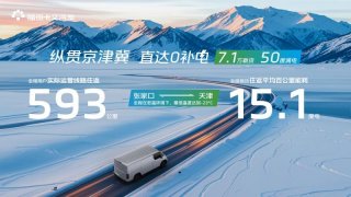 福田卡文乐福实测背后的技术密码：软硬件协同创新铸就新能源VAN车能效天花板