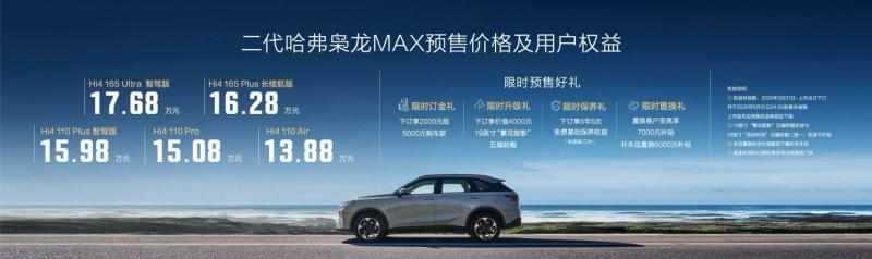 每个家庭都需要四驱!二代哈弗枭龙MAX开启智能四驱电混时代