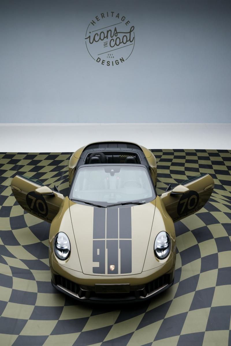 独树一格:保时捷911 Spirit 70 上海车展全球首发