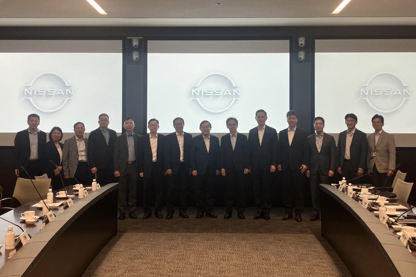 中国科学技术协会、中国汽车工程学会、中国驻日本大使馆科技处等领导访问日产汽车全球总部
