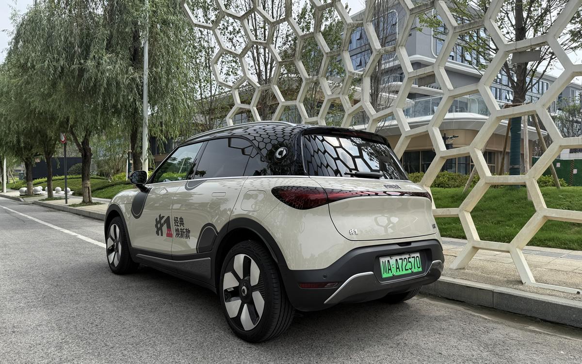 试驾smart #1经典焕新款，小身材也有大能量