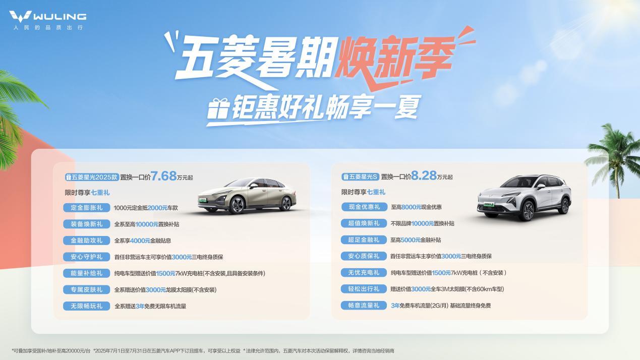 以硬核实力践行“人民需要”!五菱星光家族点亮“星光关爱”公益路途