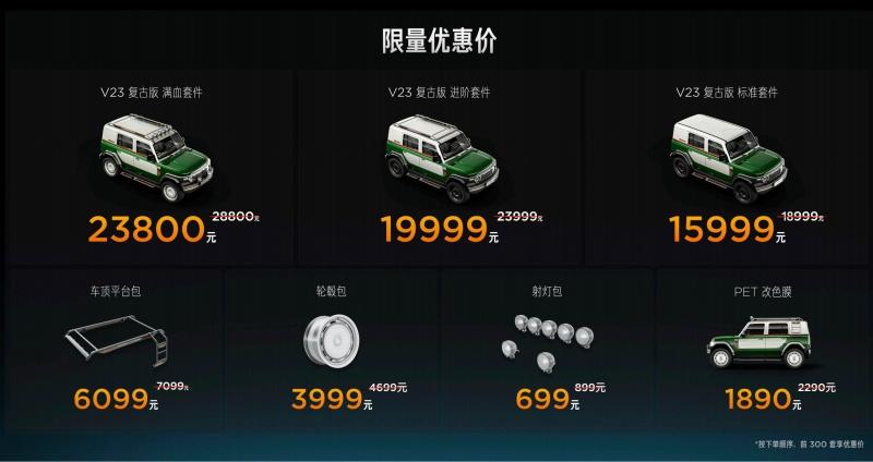 经典再造,玩什么都型丨iCAR玩车嘉年华燃情启幕,V23复古版正式上市