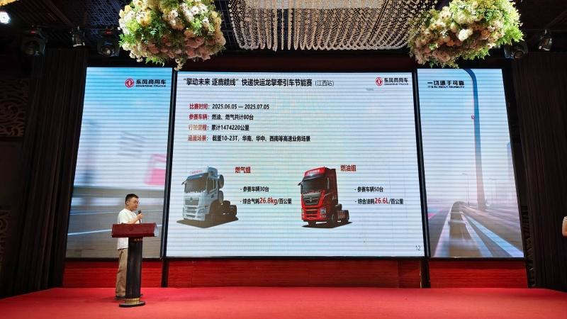擎动未来 逐鹿赣线|东风商用车快递快运节能赛颁奖盛典暨旭东物流100台交车仪式圆满落幕