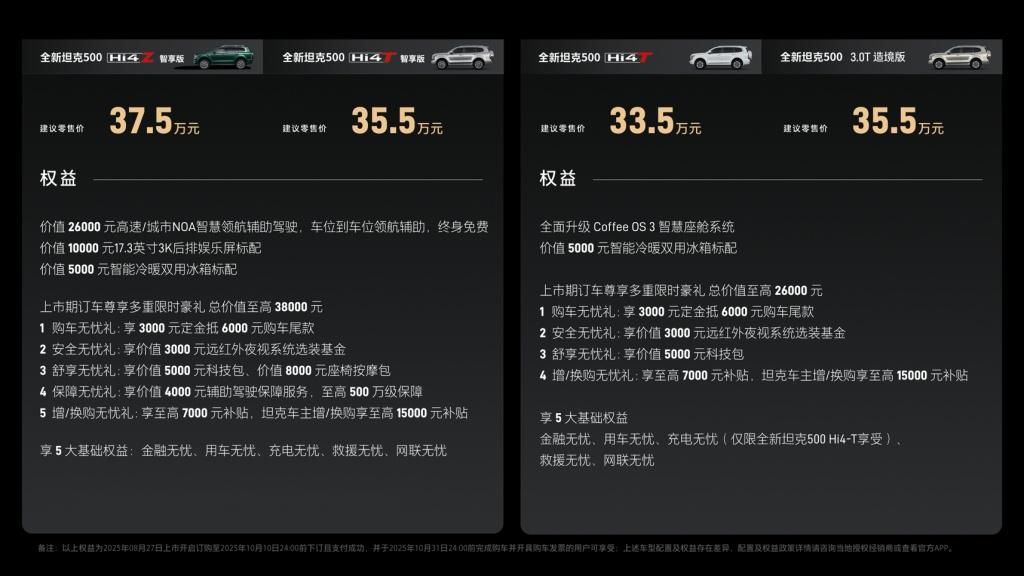 张雨绮亮相坦克展台 全新坦克500Hi4-T/Z智享版闪耀成都车展