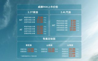 售价8.88万元-14.98万元，RELY威麟R08正式上市，首任车主整车终身质保劲省13万！