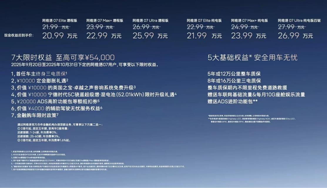 阿维塔战略2.0发布,阿维塔07 2026款正式上市
