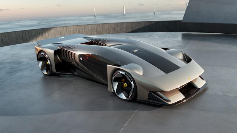 法拉利F76：致敬勒芒传奇，法拉利推出首款数字Hypercar
