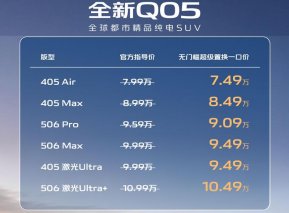 长安启源全新Q05开启超级购车季，全系无门槛超级置换一口价7.49万元起！
