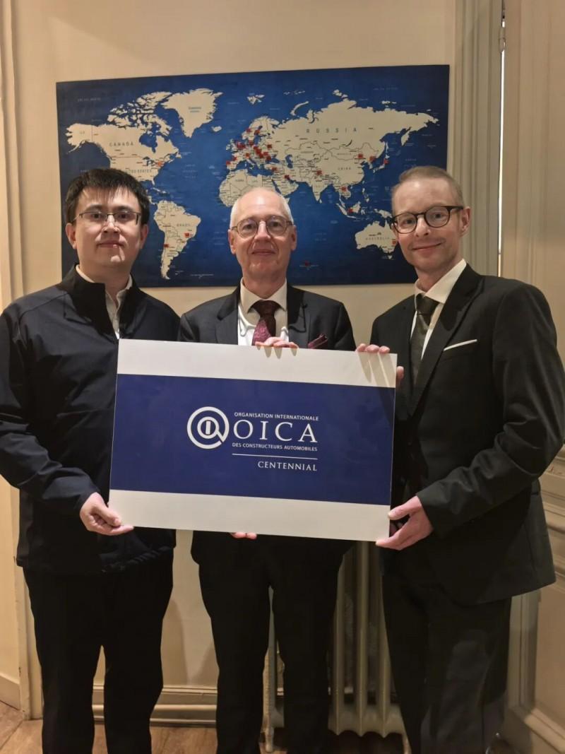 中国产业人才当选世界汽车制造商协会（OICA）技术委员会副主席