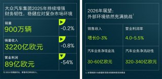 夯实财务根基 稳健应对挑战：大众汽车集团2025年取得坚实业绩
