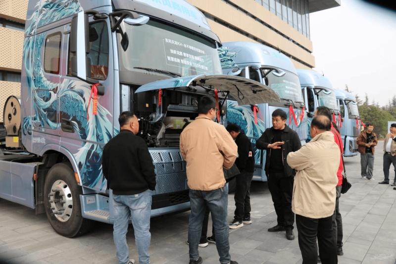 骐骥驰骋 智启新程——东风新天龙34.66万元起，五城上市斩获千台订单！