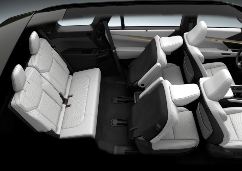 LEXUS雷克萨斯全新纯电三排座SUV TZ全球首发