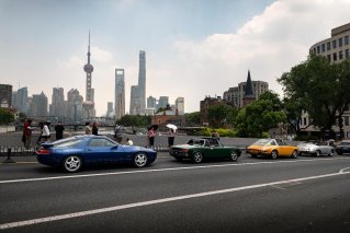 驶出展台，驶入街巷：保时捷经典车首度亮相上海公开道路